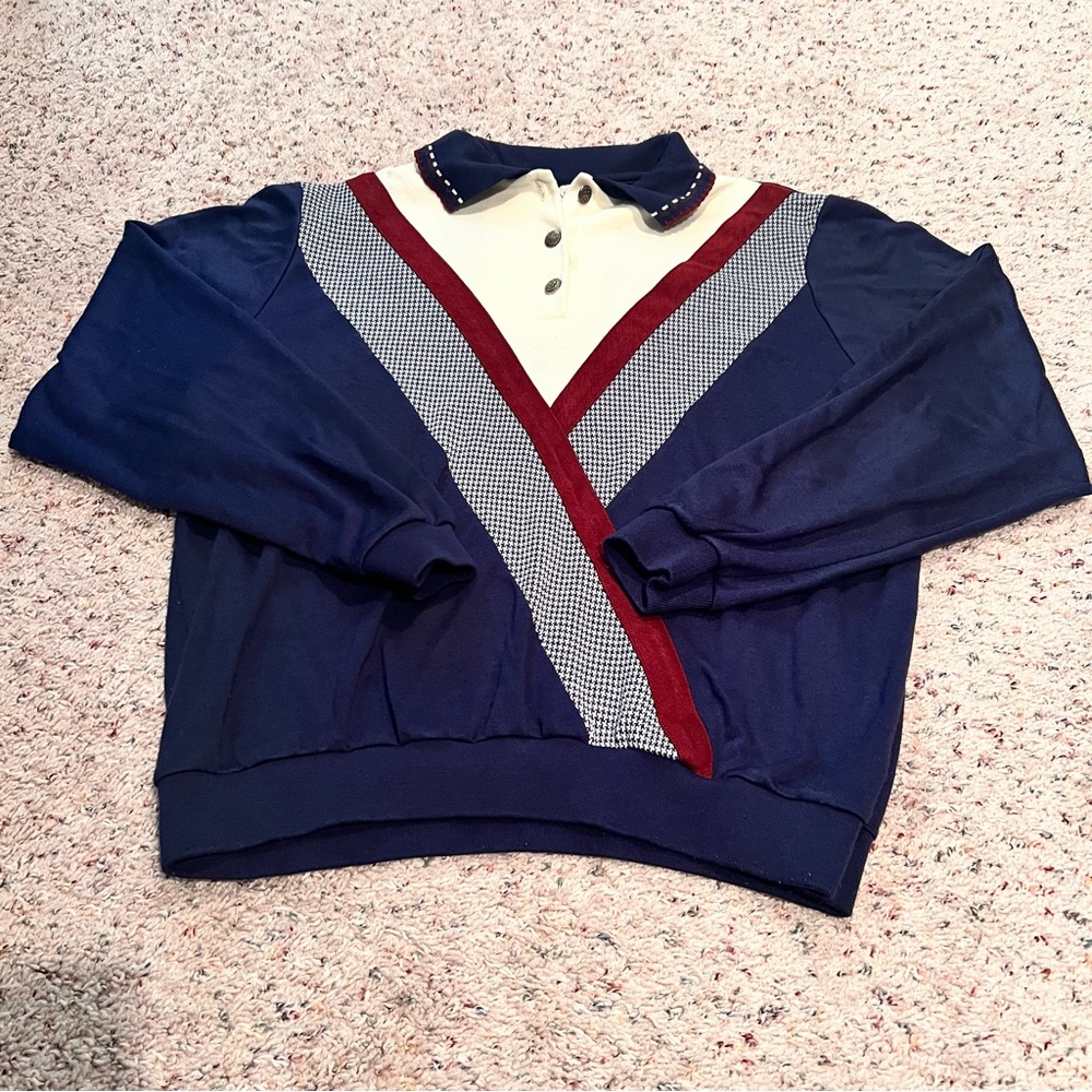 Vintage Long Sleeve Polo